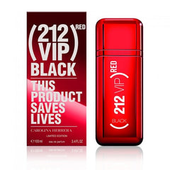 Carolina Herrera 212 Vip Black Red Limited Edition For Men Eau De Parfum 100ML