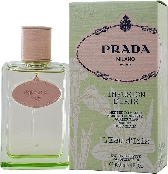 Prada Infusion L`Eau D`Iris For Women Eau De Toilette 100ML