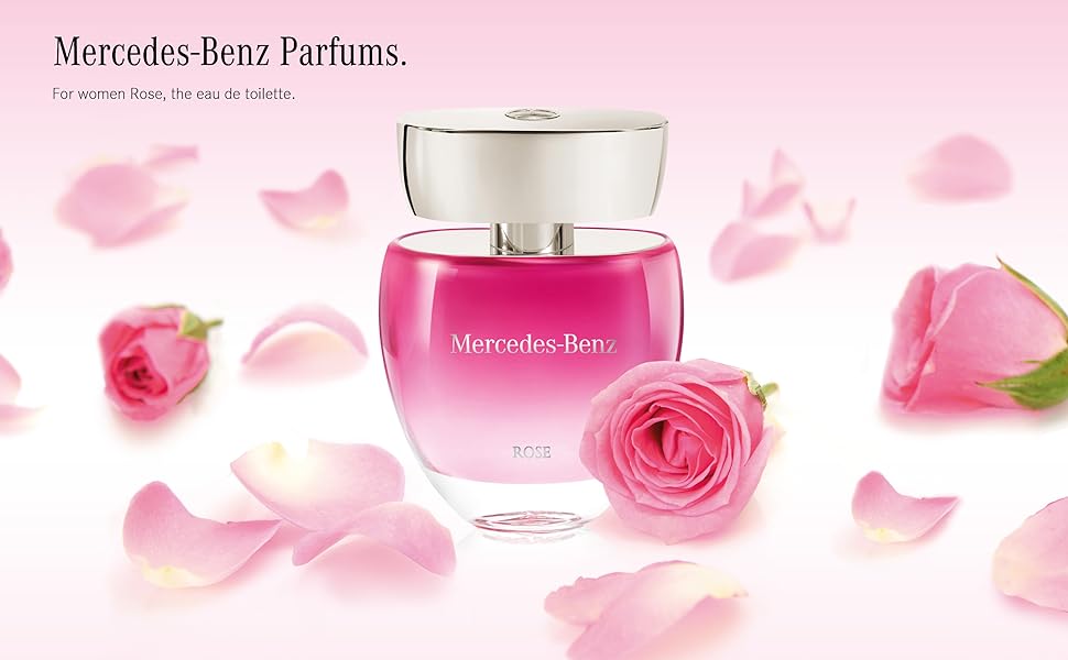 Mercedes Benz Rose For Women Eau De Toilette 90ML