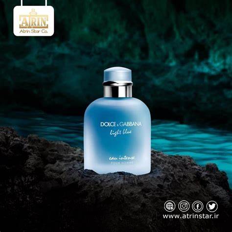 Dolce&Gabbana Light Blue Eau Intense Pour Homme For Men Eau De Parfum 100ML